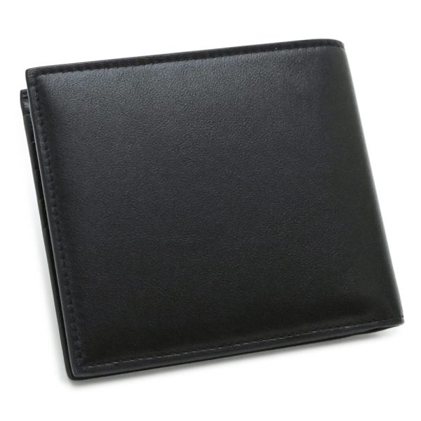 10c873dme 2 CELINE Triomphe Wallet Black