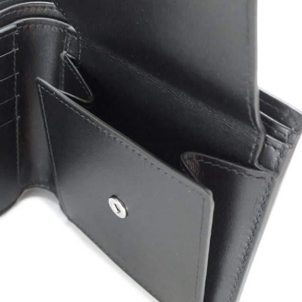 10c873dme 4 CELINE Triomphe Wallet Black