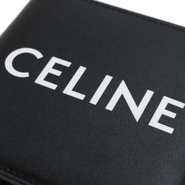 10c873dme 5 CELINE Triomphe Wallet Black