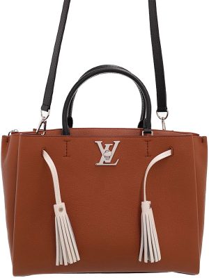 1119191600018 Louis Vuitton Capucines BB Canvas Leather Handbag