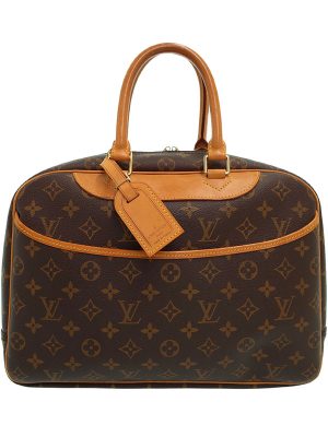 1120024850012 Louis Vuitton Damier Neverfull MM Tote Bag Brown