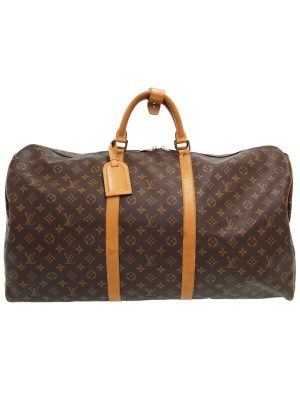 1120030860012 Louis Vuitton Keepall Bandouliere 45 Bag Monogram Brown