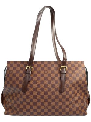 1120075790015 Burberry Nova Check Leather Shoulder Bag Beige