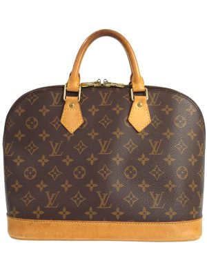 1120260420017 Louis Vuitton Looping GM Monogram Shoulder Bag Brown