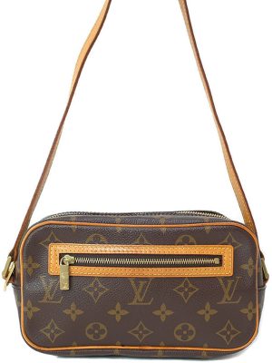 1120308170010 Louis Vuitton Alma Monogram Canvas Handbag Brown