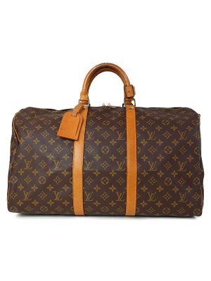 1120310140018 Louis Vuitton Drouot Monogram Shoulder Bag Brown