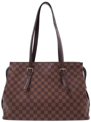 1120310640013 Celine Macadam Pattern Canvas Handbag Brown