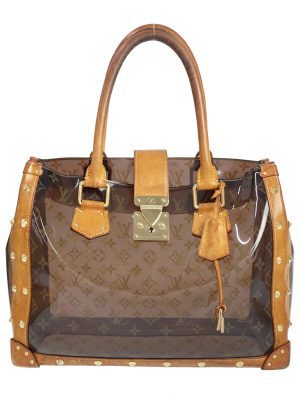 1120339000010 Louis Vuitton Danube Monogram Shoulder Bag Brown