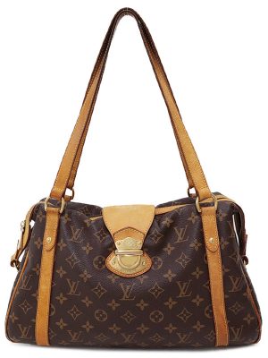 1120341760018 Louis Vuitton Monogram Sologne Shoulder Bag Brown