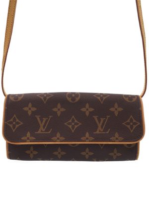 1121021100018 Louis Vuitton Cartesier Crossbody Shoulder Bag Monogram Brown