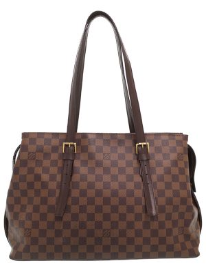 1121030540010 Louis Vuitton Damier Azur Saleya PM Tote Bag