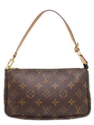 1121034370019 Louis Vuitton Zippy XL Monogram Macassar Long Wallet Brown x Black