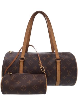 1121057210019 Louis Vuitton Deauville Handbag Monogram Brown