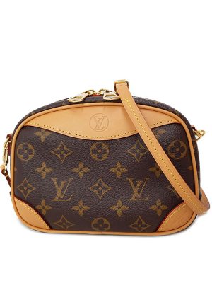 1121165520017 Louis Vuitton Portefeuille Emily Bifold Long Wallet Canvas Brown