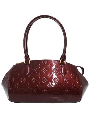 1121175180010 Gucci Soho Interlocking Shoulder Bag Leather Red