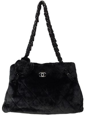 1121215390010 Loewe Hammock Drawstring Mini Shoulder Bag Black