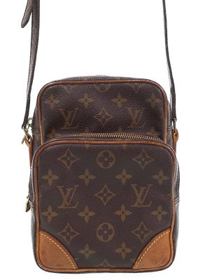 1122019750017 Louis Vuitton Boulogne Shoulder Bag Monogram Brown