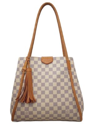 1122123460017 LOUIS VUITTON Deauville Handbag Monogram Brown