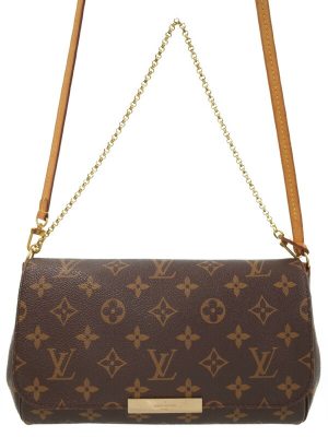 1122206660013 Louis Vuitton Monogram Batignolles Horizontal Tote Bag Brown Gold Metal Fittings