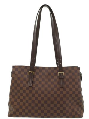 1123042610019 Fendi Zucca Mamma Canvas Shoulder Bag Brown