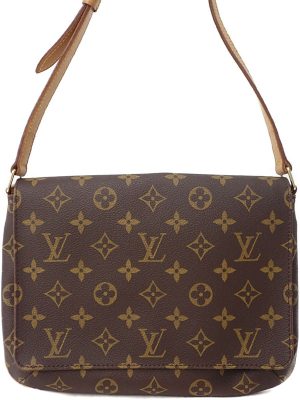 1123097960015 Louis Vuitton Pochette Accessoire Monogram Canvas Brown