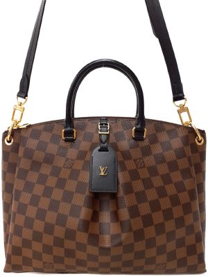 1123145380017 Louis Vuitton Neverfull GM Shoulder Bag Damier Brown