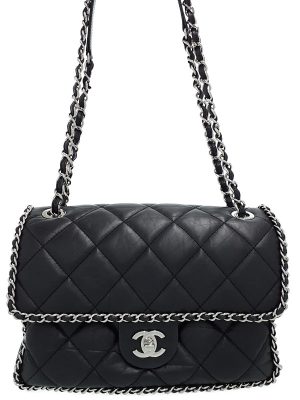 1123222970018 Saint Laurent Sac de Jour Soft Baby Grain Black