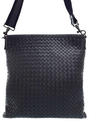 1123224040016 Loewe T Pouch Repeat Anagram Clutch Bag Black