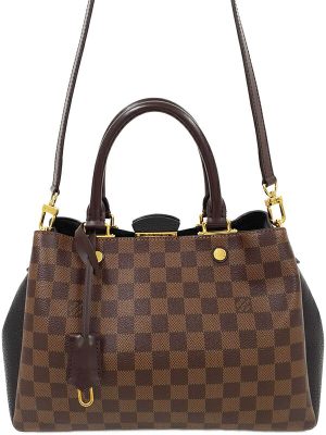 1123224960017 Louis Vuitton Hippo Voyage Shoulder Tote Bag Taurillon Noir Black