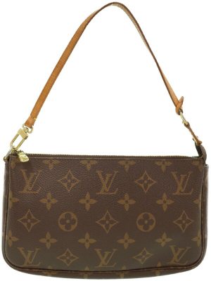 1123229360010 Louis Vuitton Shoulder Bag Clutch Bag Boulogne NM Monogram Leather Noir