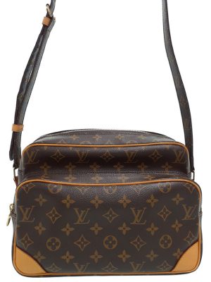 1124004010021 LOUIS VUITTON Pochette Twin GM Shoulder Bag Brown