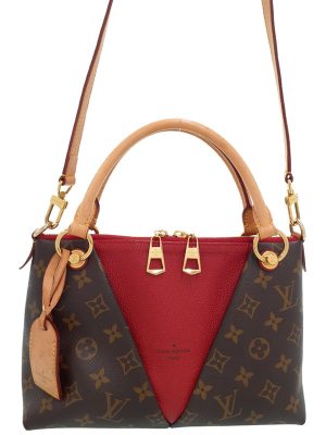 1124132420013 Celine Macadam Pattern Shoulder Bag Brown