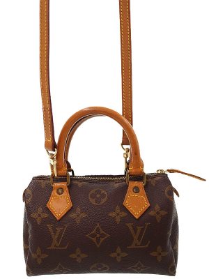 1129050100016 Louis Vuitton Looping MM Shoulder Bag Monogram Brown