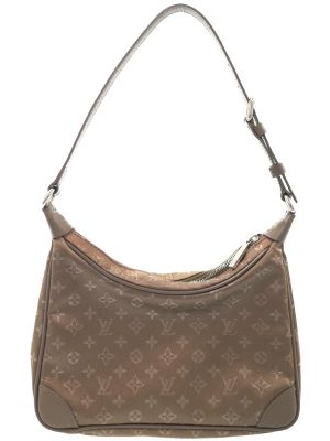 1131039060037 Louis Vuitton Monogram Loop Semi Shoulder Brown