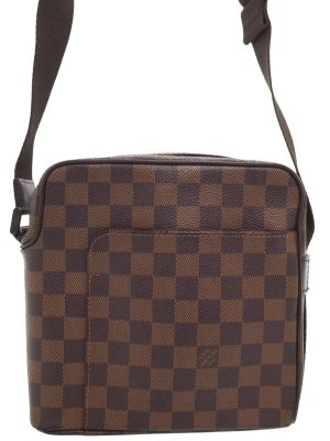 1133047490011 Louis Vuitton Popincourt Haut Shoulder Bag Monogram Brown