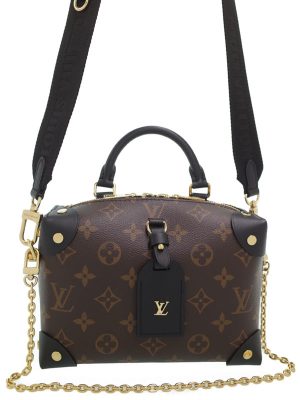 1134042160015 Louis Vuitton Monogram Bucket GM Shoulder Bag Brown