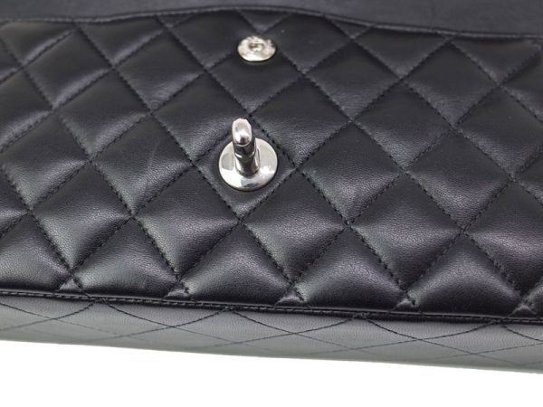 1216057000019 6 Chanel Matelasse Chain Shoulder Bag Black