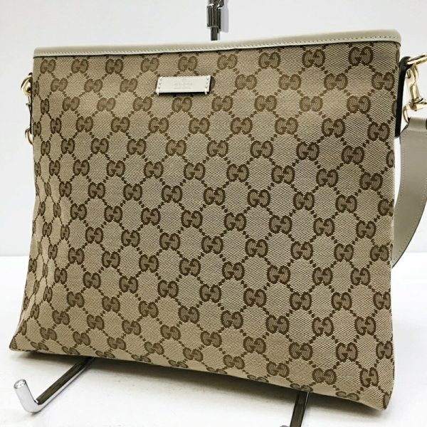 122 20220122 a 8 01 Gucci Shoulder Bag GG Brown