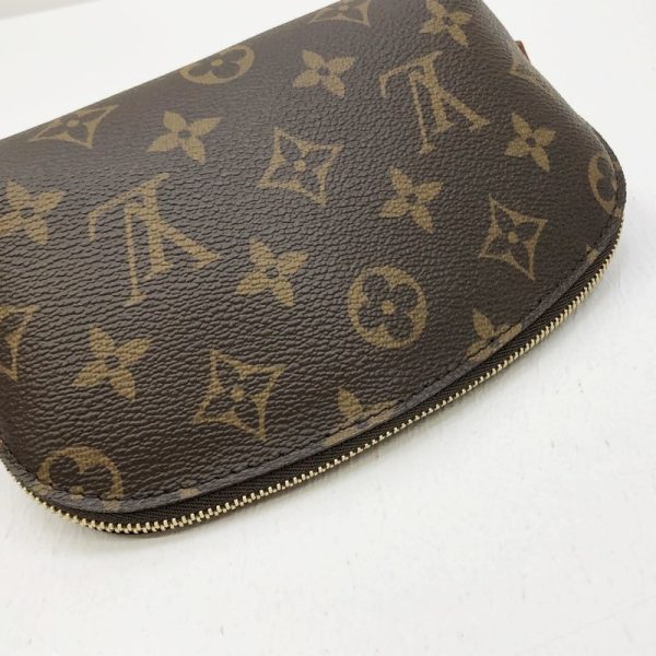 122 20230223 a 5 06 Louis Vuitton Pochette PM Pouch Monogram Brown