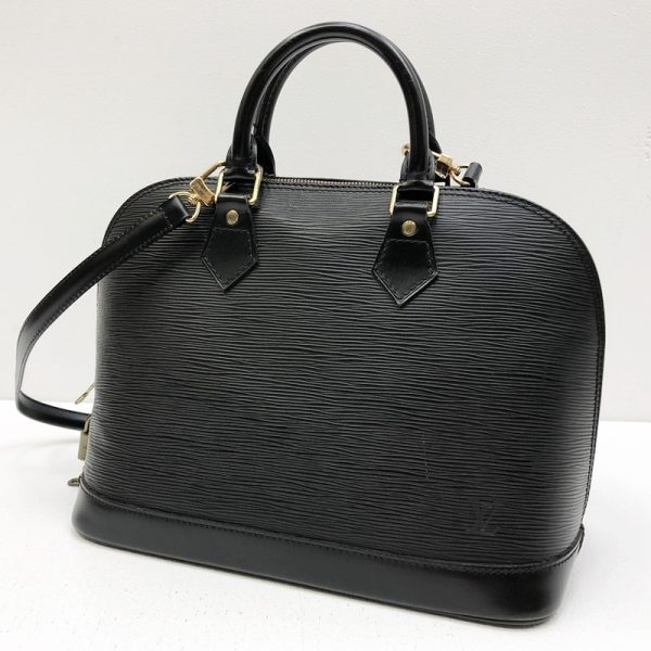 122 20230317 a 1 01 Louis Vuitton Alma Handbag Epi Noir