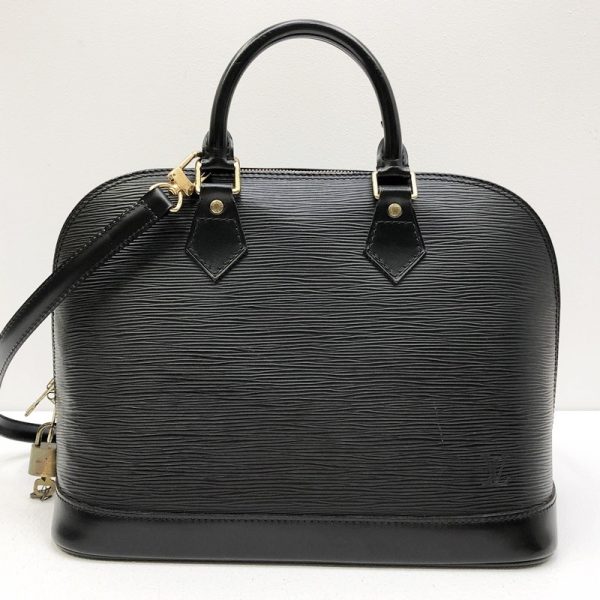 122 20230317 a 1 02 Louis Vuitton Alma Handbag Epi Noir