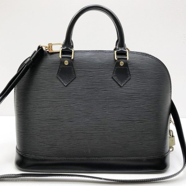 122 20230317 a 1 03 Louis Vuitton Alma Handbag Epi Noir