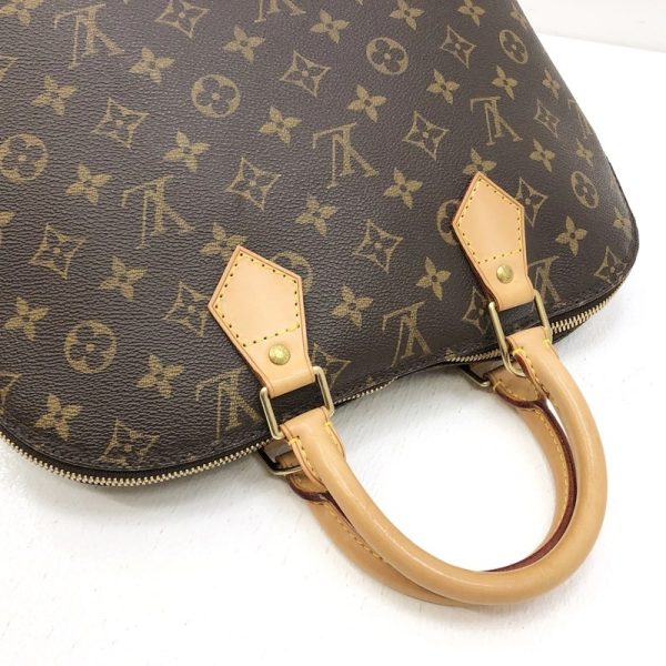 122 20230322 a 1 06 Louis Vuitton Alma Handbag Monogram Brown