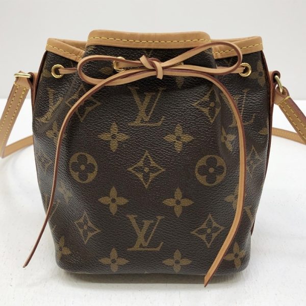 122 20230324 a 1 02 Louis Vuitton Nano Noe Shoulder Bag Monogram Brown