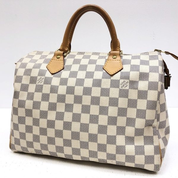 122 20230908 a 4 01 Louis Vuitton Speedy 30 Bag Damier Azure