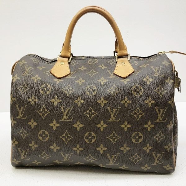 122 20230908 a 5 02 Louis Vuitton Speedy 30 Bag Monogram Brown