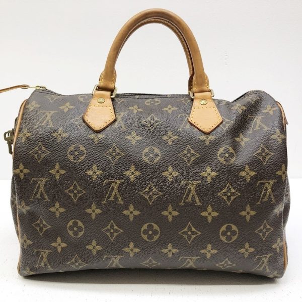 122 20230908 a 5 03 Louis Vuitton Speedy 30 Bag Monogram Brown