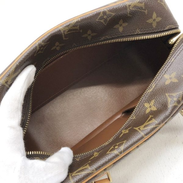 122 20230908 a 6 07 Louis Vuitton Cite MM Shoulder Bag Monogram Brown