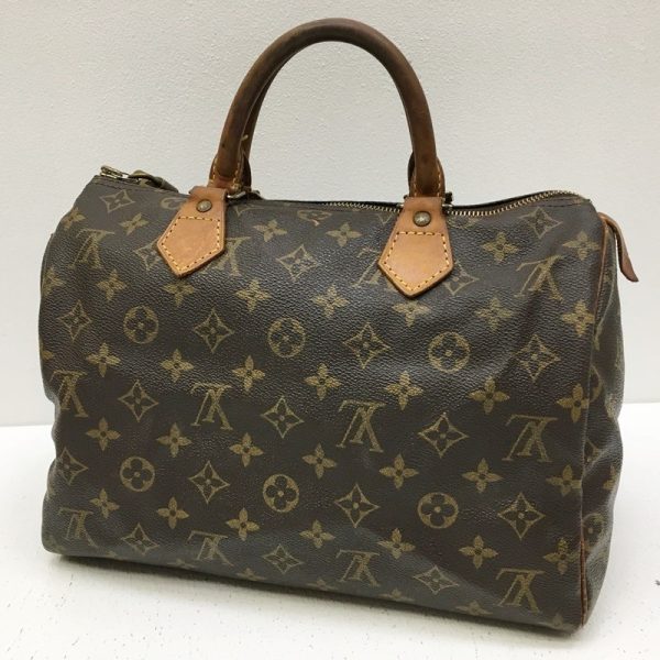 122 20231005 a 2 01 Louis Vuitton Speedy 30 Handbag Monogram Brown