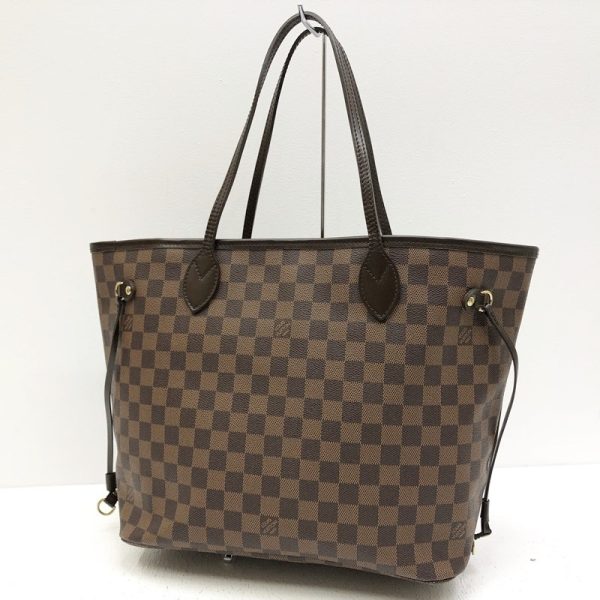 122 20231025 a 10 01 Louis Vuitton Neverfull MM Tote Bag Damier Brown